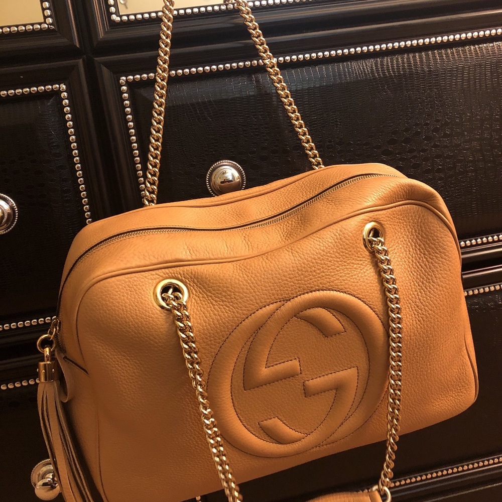 100% Authentic Gucci soho leather bags